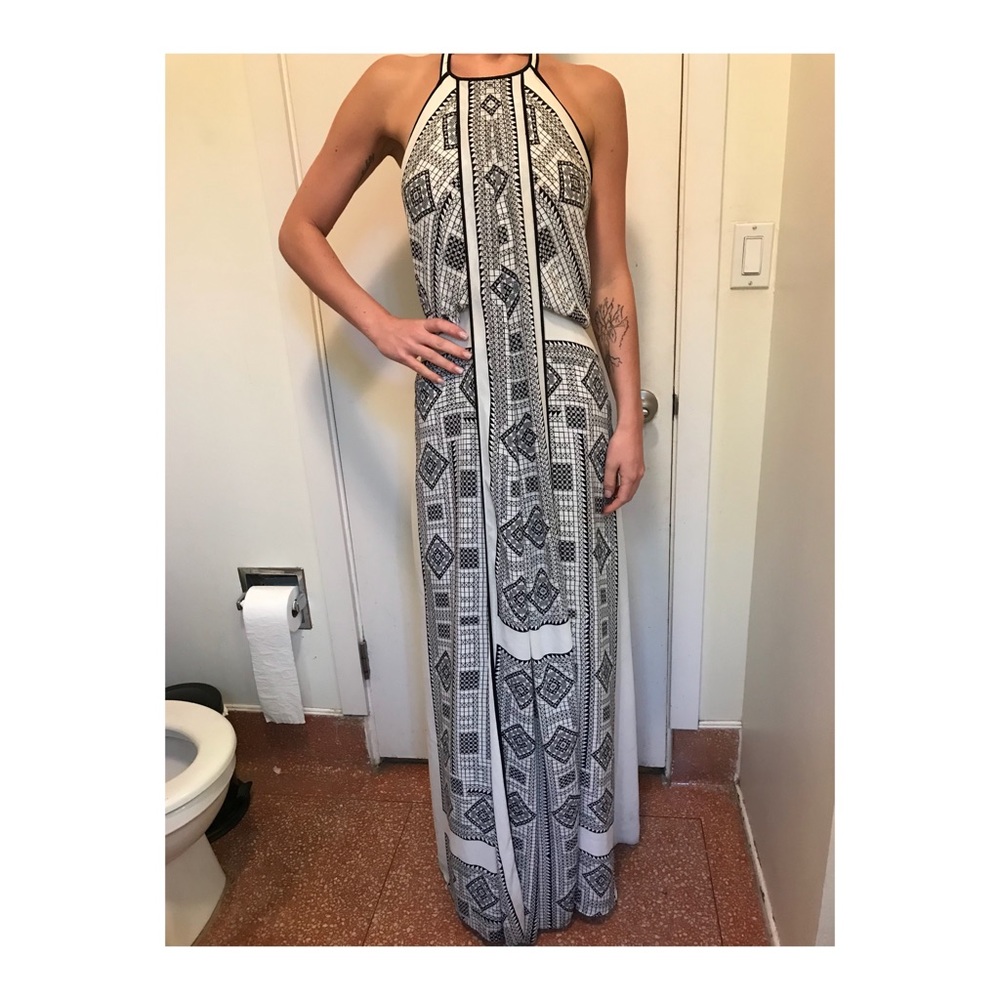 BCBG Silk Maxi Dress